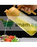 Спрей бутилка двойно пръскане и наливане олио оцет 470 мл